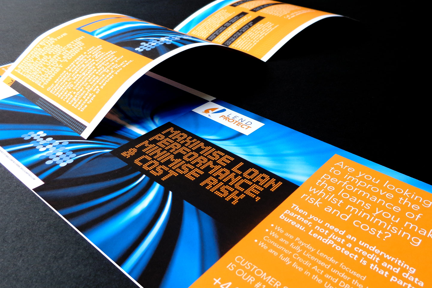 Brochure design and print services